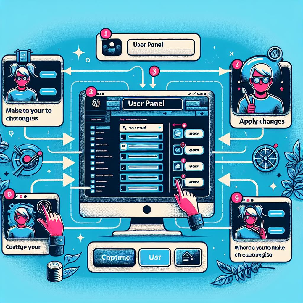 نحوه سفارشی سازی پنل کاربری ​وردپرس به تفکیک